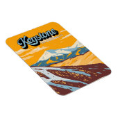 Keystone Colorado Winter Ski Area  Magneet (Rechterzijde)