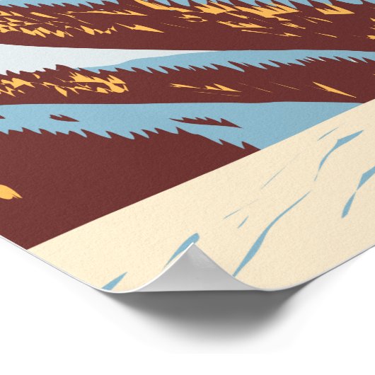 Keystone Colorado Winter Ski Area  Poster (Hoek)