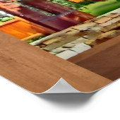 Keystone Colorado wooden sign poster print (Hoek)