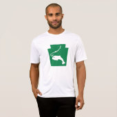 Keystone Fish - Mannen microvezel T T-shirt (Voorkant volledig)