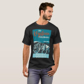 Keystone Mountain Ski Poster T-shirt (Voorkant volledig)