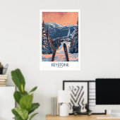 Keystone Muurkunst - Colorado Ski Poster 1 (Thuiskantoor)