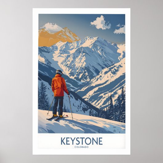 Keystone Ski Print - Colorado 1 (Voorkant)