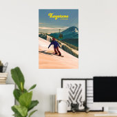 Keystone Snowboarden Reisposter Poster (Thuiskantoor)