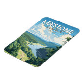 Keystone State Park Pennsylvania Travel  Magneet (Linkerzijde)