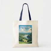 Keystone State Park Pennsylvania Travel  Tote Bag (Voorkant)