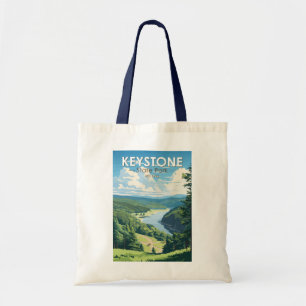 Keystone State Park Pennsylvania Travel Tote Bag