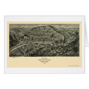 Keystone, WV Panorama - 1911