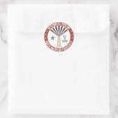 Keystone XL Pipeline Ronde Sticker (Tas)