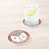 Keystone XL Pipeline Zandsteen Onderzetter (Zijkant)