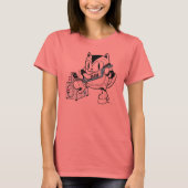 Keytar Cat T-shirt (Voorkant)
