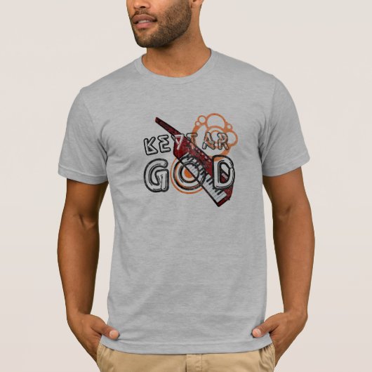 Keytar God T-shirt (Voorkant)