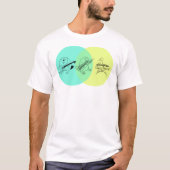 Keytar Platypus Venn Diagram 2 Essential T-Shirt (Voorkant)