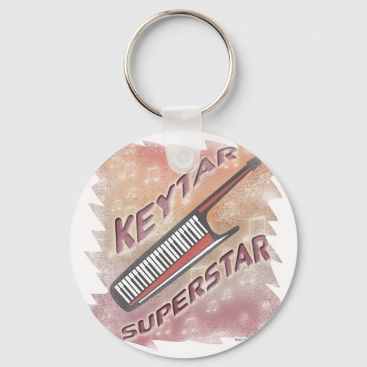 Keytar Superstar Sleutelhanger (Voorkant)