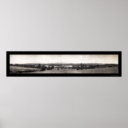 Kezar Lake, Maine Foto 1910 Poster (Voorkant)