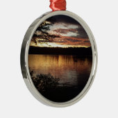 Kezar Lake - Maine Metalen Ornament (Rechts)