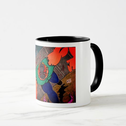 KF Gevarenkamer Mok (Voorkant rechts)