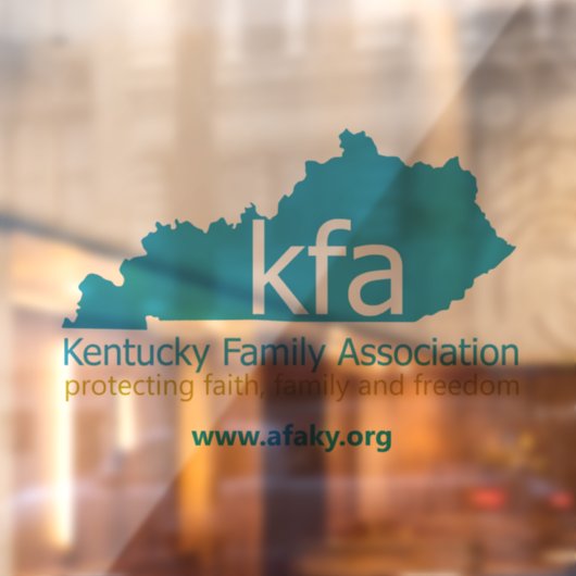 KFA Window Cling Raamsticker (Vel 2)