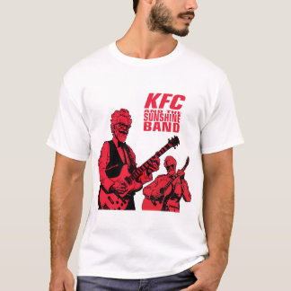 KFC en de Sunshine Band met gitaar Han on Back T-shirt