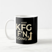 KFG Keep F'n Going Militaire stijl Koffiemok (Links)