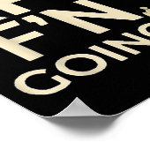 KFG Keep F'n Going Militaire stijl Poster (Hoek)