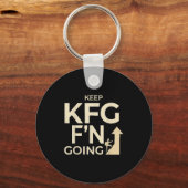 KFG Keep F'n Going Militaire stijl Sleutelhanger (Voorkant)