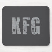 Kfg Keep F'n Going Military Style  Muismat (Voorkant)