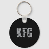Kfg Keep F'n Going Military Style  Sleutelhanger (Voorkant)