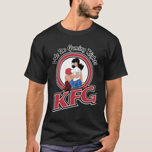 KFG Nose Art T-Shirt (Donker) (Voorkant)