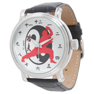 KFJ_Goedgekeurd Kung Fu Joe, ontworpen door Joe Gr Horloge
