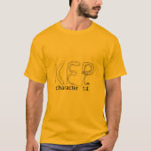 KFP-teken TD T-shirt (lichte kleur) (Voorkant)