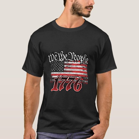 KFX Wij Het Volk 1776 T-shirt (Voorkant)