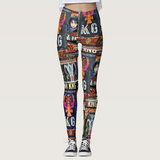 KG Dardannamay Photo Wall Leggings (Voorkant)