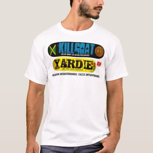 KG YARDIE SKATEBOARD T-Shirt (Voorkant)
