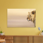 Kgalagadi Transborder Park, Noordelijke Kaapverdië Canvas Afdruk (Insitu (Woonkamer))