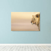 Kgalagadi Transborder Park, Noordelijke Kaapverdië Canvas Afdruk (Insitu (Houten vloer))