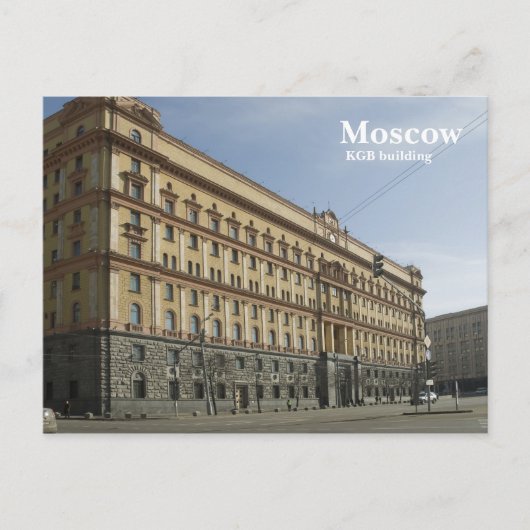 KGB BRIEFKAART (Voorkant)