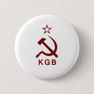 KGB Grunge Ronde Button 5,7 Cm
