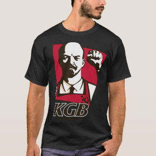 KGB Lenin Poetin Rusland Propaganda NKVD Revo T-shirt