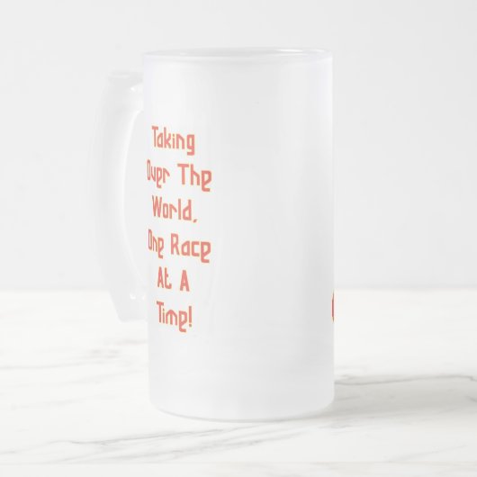 KGB Racing Frosted Mok (Voorkant links)