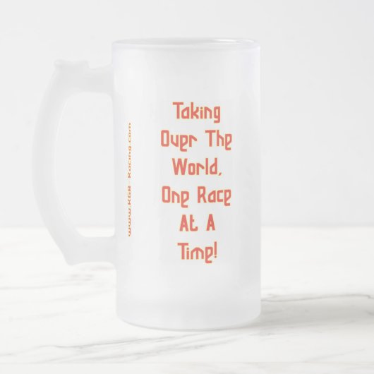 KGB Racing Frosted Mok (Links)