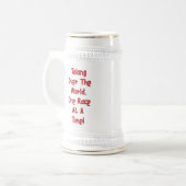 KGB Racing Stein - Robert - Gepersonaliseerd Bierpul (Voorkant links)