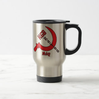 KGB Racing Travel Mug - Mike Reisbeker