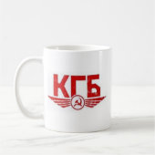 KGB russisch Koffiemok (Links)