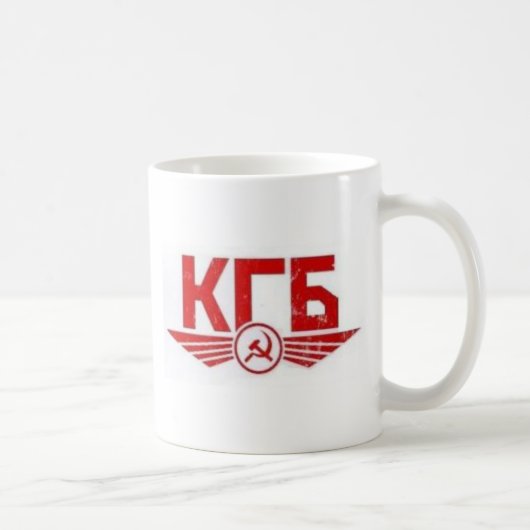 KGB russisch Koffiemok (Rechts)