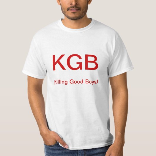 KGB T-SHIRT (Voorkant)
