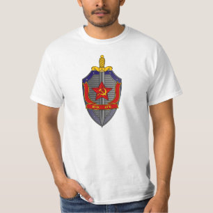 KGB, Veiligheidsdienst van de Sovjet-Unie, USSR T-shirt