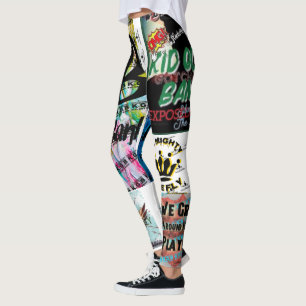 KGB we malen hier rond ze vliegen Leggings