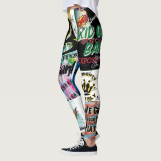 KGB we malen hier rond ze vliegen Leggings