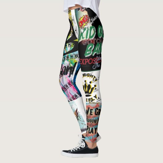 KGB we malen hier rond ze vliegen Leggings (Links)